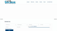 Desktop Screenshot of gopemlak.com